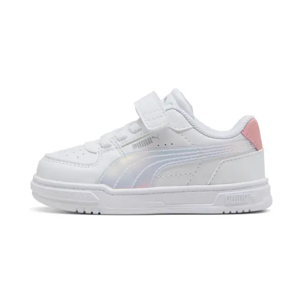 PUMA PUMA Caven III Holo 2.0 Sneakers Toddlers, Shop, White/Rosy Outlook/Silver, 19
