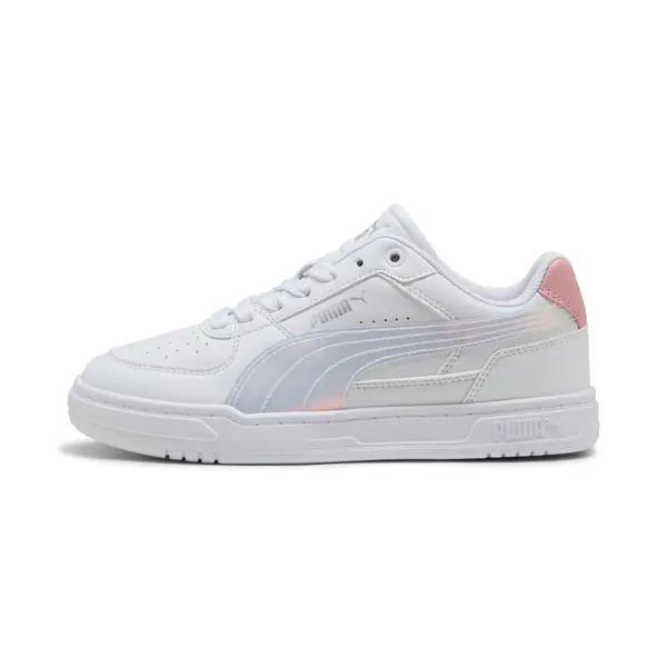 PUMA PUMA Caven III Holo 2.0 Sneakers Youth, Shoes, White/Rosy Outlook/Silver, 35.5