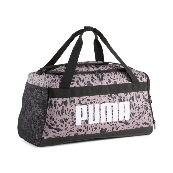 PUMA PUMA Challenger All-Over Print 35L Small Sports Bag, Accessories, Sandstone/Animal Aop, OSFA
