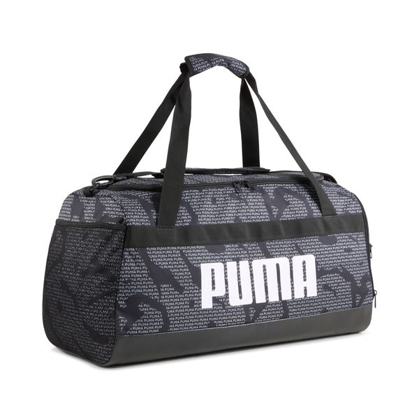 PUMA Puma Challenger All-Over Print 58L Medium Sports Bag, Black, Accessories