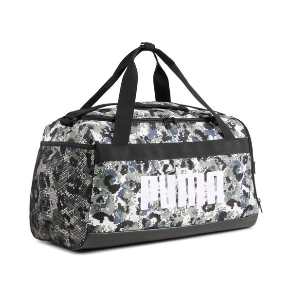 PUMA Puma Challenger All-Over Print Small Sports Bag, Black, Accessories