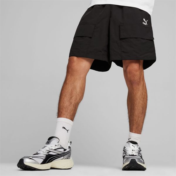 PUMA PUMA Classics Men's Cargo Shorts, Black