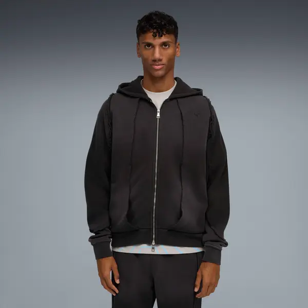 PUMA PUMA CLRT 2G Full-Zip Hoodie Men, Clothing, Black, S