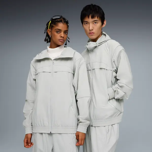 PUMA PUMA CLRT Jacket Unisex, Clothing, Cool Light Gray, S