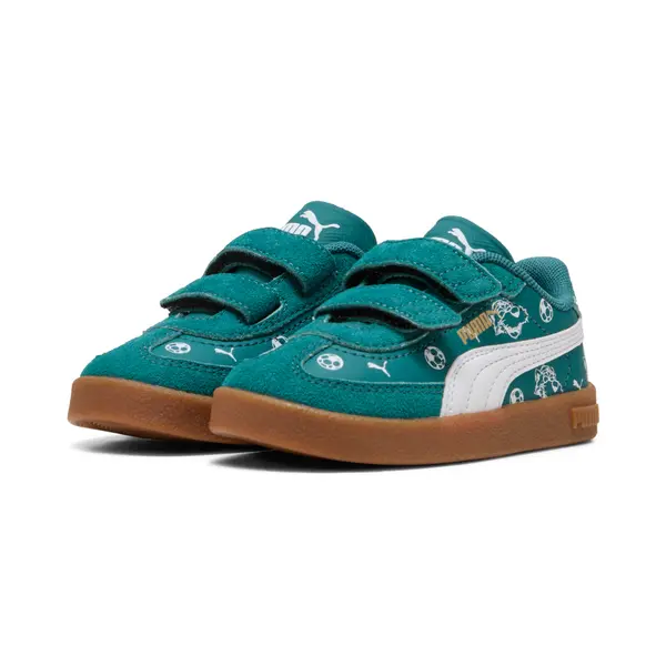 PUMA PUMA Club II Era Super PUMA V Sneakers Toddlers, Kids, Emerald Ice/White, 19
