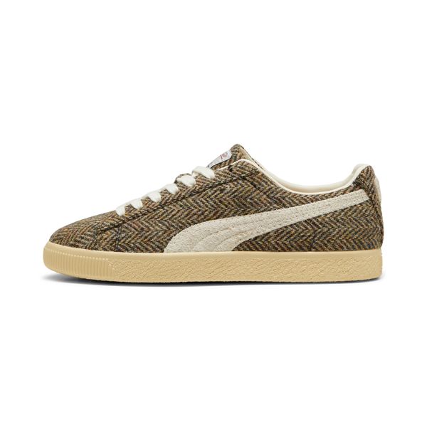 PUMA Puma Clyde Harris Tweed Sneakers Unisex, Beige, Size 36, Shoes