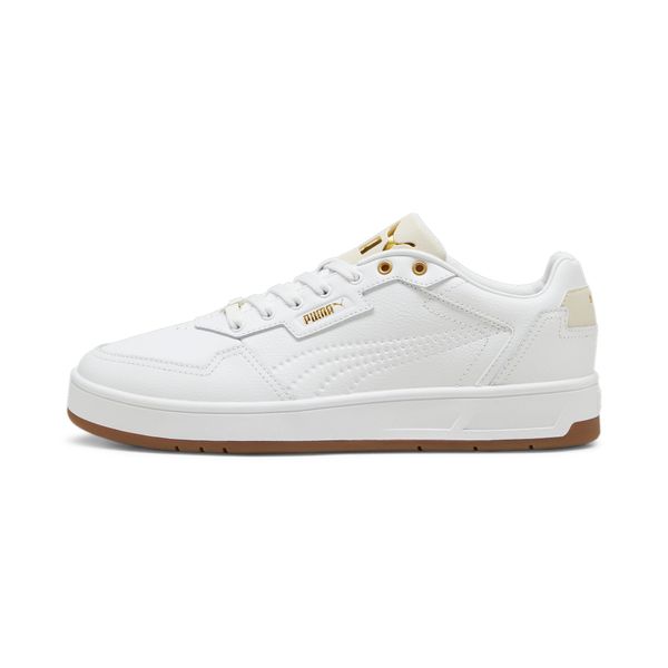 PUMA Puma Court Classic Lux Sneakers, White, Size 42, Shoes