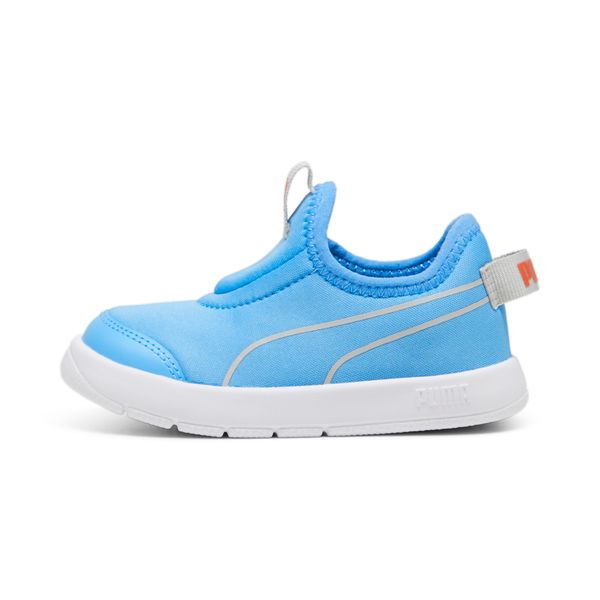 PUMA Puma Courtflex v3 Slip On Sneakers Toddlers, Blue, Size 24, Shoes