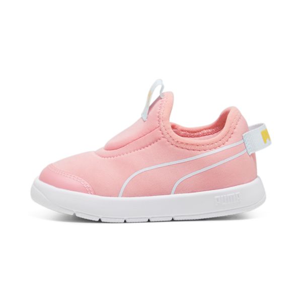 PUMA Puma Courtflex v3 Slip On Sneakers Toddlers, Pink, Size 21, Shoes