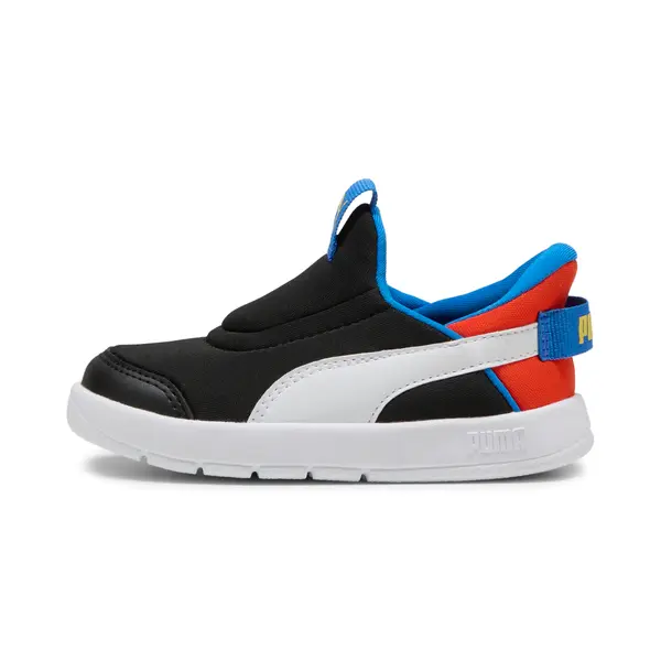PUMA PUMA Courtflex v3 SLIPTECH™ Sneakers Toddlers, Shoes, Black/White/Redmazing, 19