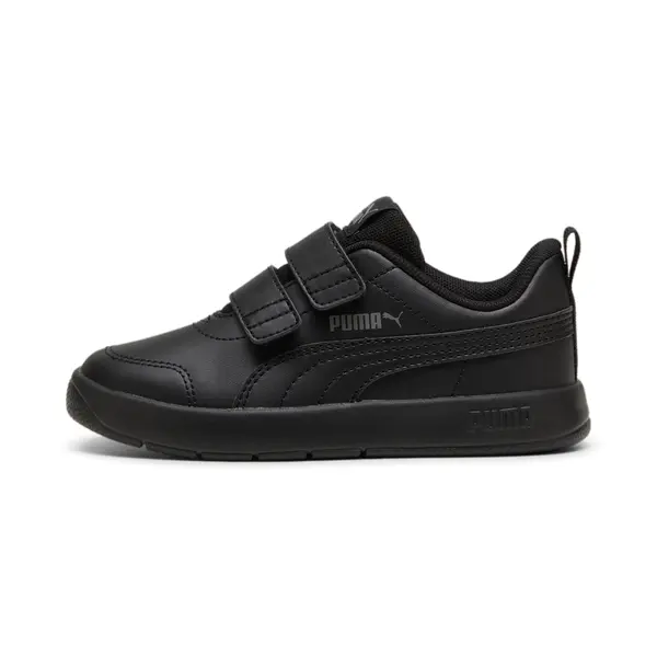PUMA PUMA Courtflex V3 Sneakers Kids, Shoes, Black/Black/Cast Iron, 27.5