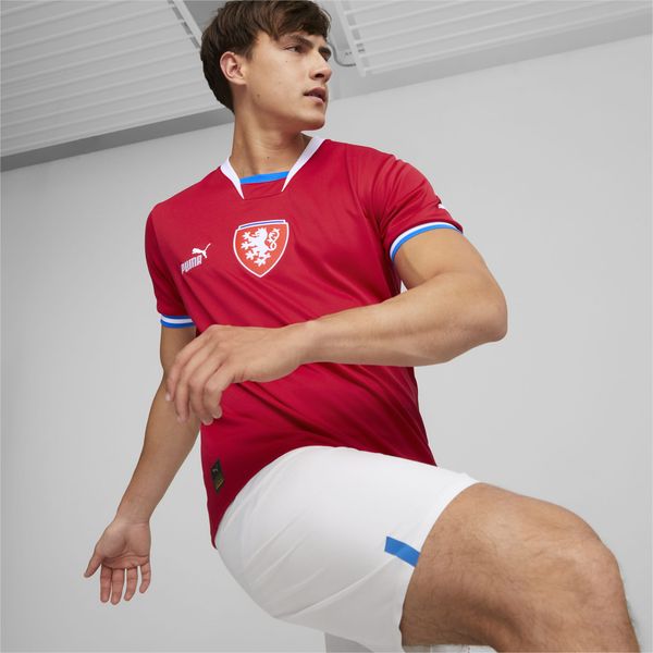 PUMA PUMA Czech Republic Home 22/23 Replica Jersey Men, Chili Red Pepper