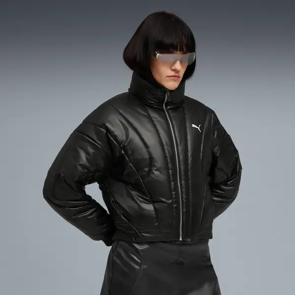 PUMA PUMA DARE TO Puffer Jacket Women, Clothing, Black, XXS