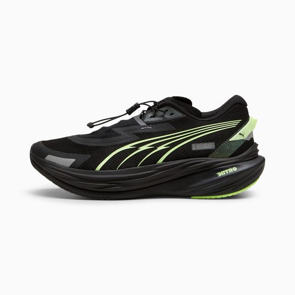 PUMA PUMA Deviate Nitroâ¢ 3 Wtr+ Running Shoes Men, Black/Galactic Grey