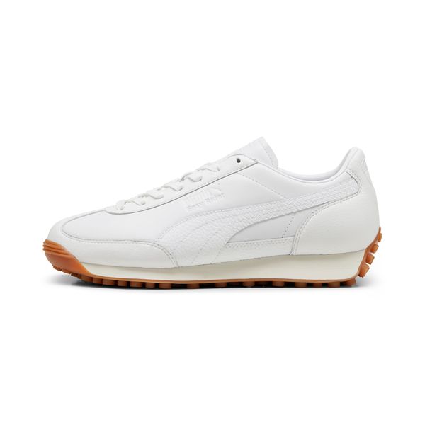 PUMA Puma Easy Rider Leather Sneakers Unisex, White, Size 46, Shoes