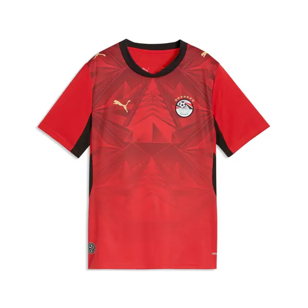 PUMA PUMA Egypt 2026 Home Jersey Youth, Performance, Red/Intense Red, 15-16Y