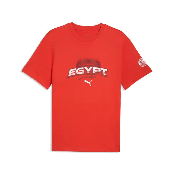 PUMA PUMA Egypt ftblCulture Tee Men, Performance, Red/White, S