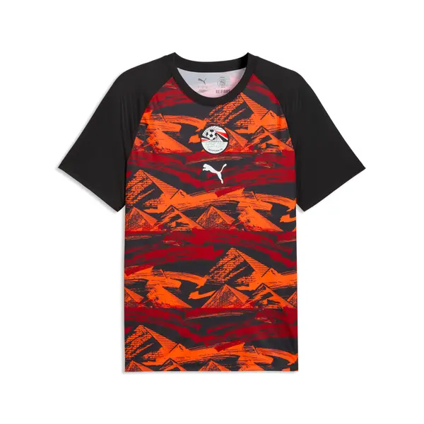 PUMA PUMA Egypt Warmup Jersey Men, Performance, Black/Red, S
