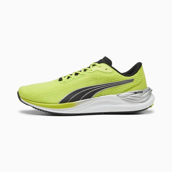 PUMA PUMA Electrify Nitro™ 3 Men's Running Shoes, Lime Pow/Black/Silver