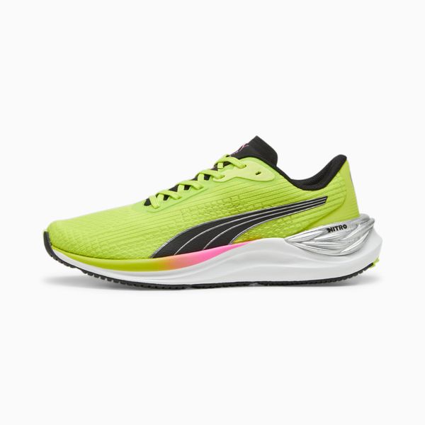 PUMA PUMA Electrify Nitro™ 3 Women's Running Shoes, Lime Pow/Black/Poison Pink