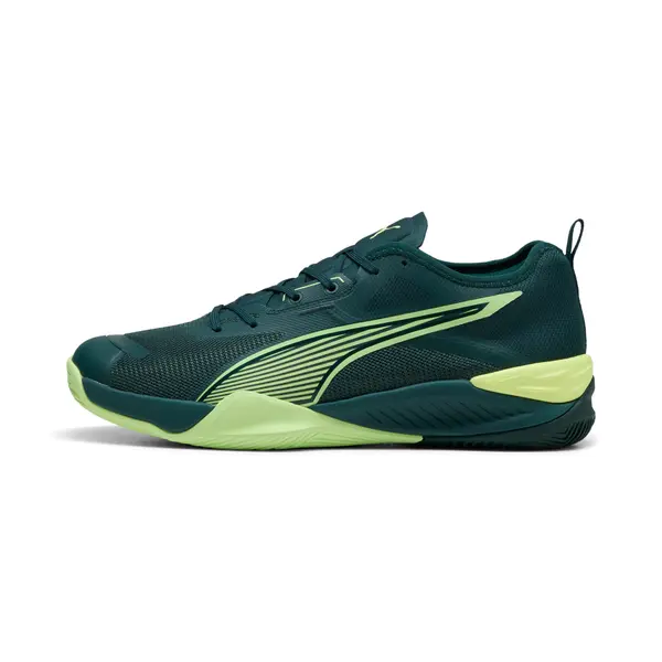 PUMA PUMA Eliminate NITRO™ 4 Handball Shoes Unisex, Shoes, Green Terrain/Fizzy Light, 44