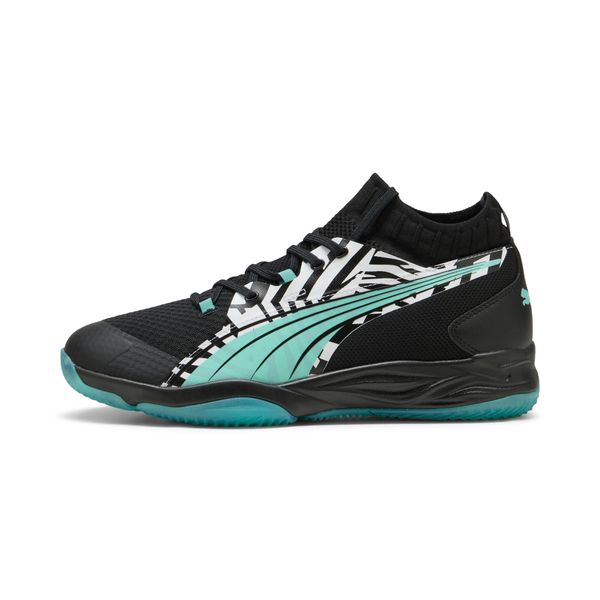 PUMA Puma Eliminate NITRO™ SQD UNTMD Handball Boots, Black, Size 44.5, Shoes