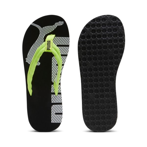 PUMA Puma Epic Flip v2 Kids' Sandals, Green, Size 38, Shoes