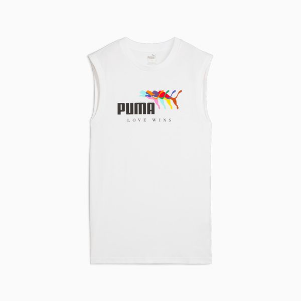 PUMA PUMA Ess+ Love Wins T-Shirt Men, White