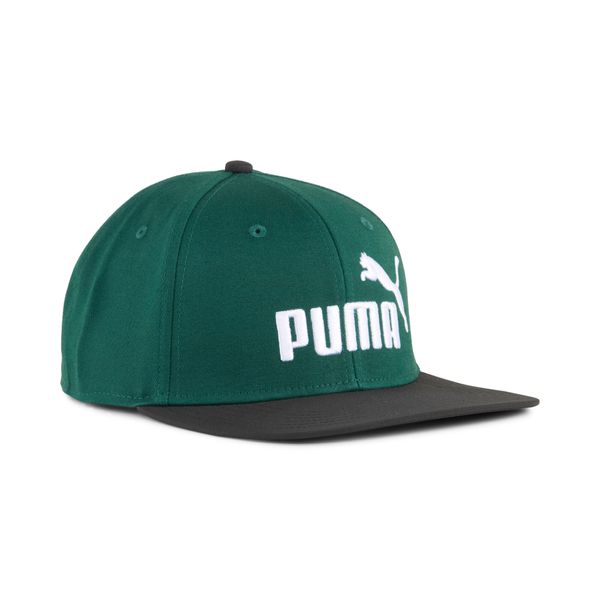 PUMA Puma ESS No. 1 Logo Flat Brim Cap, Black, Accessories