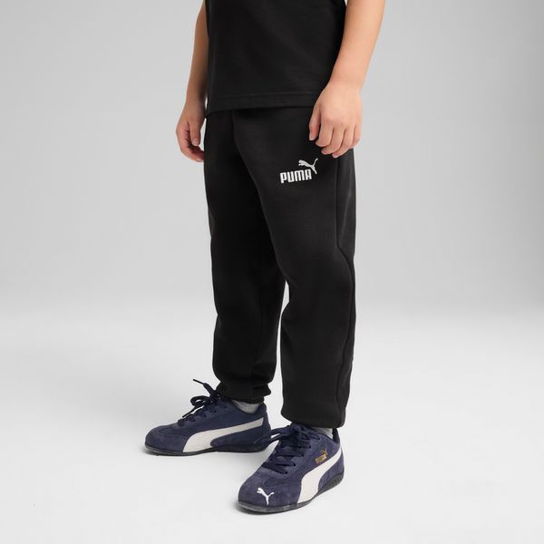 PUMA Puma ESS No. 1 Logo Fleece Sweatpants Kids, Black, Size 3-4Y, Clothing