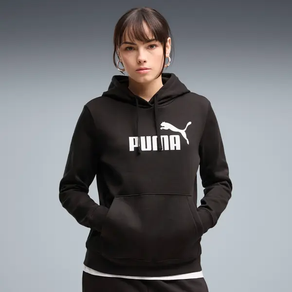PUMA PUMA ESS No. 1 Logo Hoodie Women, Clothing, Black, S
