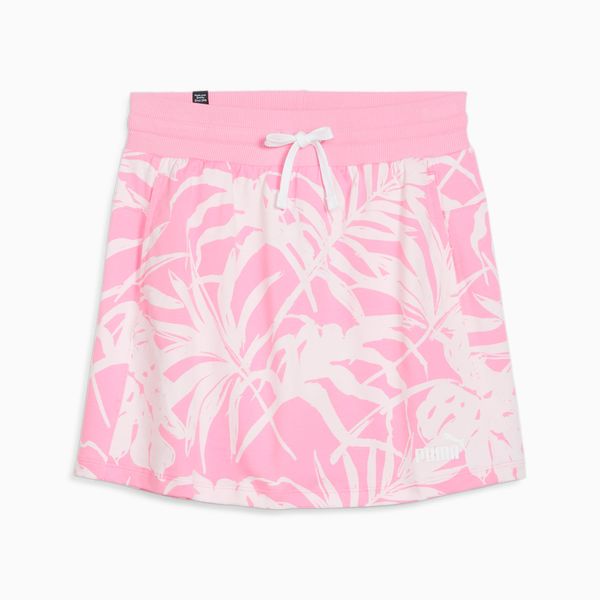 PUMA PUMA Ess+ Palm Resort Women's Skirt, Pink Lilac/AOP