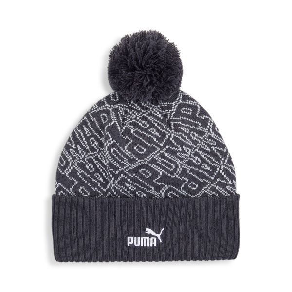 PUMA Puma ESS Pom Beanie Hat, Gray, Size Adult, Accessories