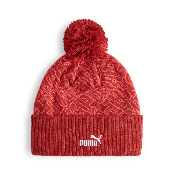PUMA Puma ESS Pom Beanie Hat, Red, Size Adult, Accessories
