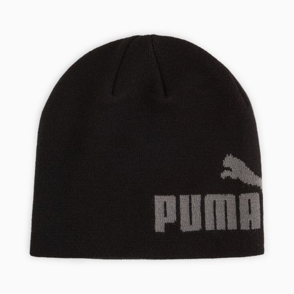 PUMA PUMA Essentials Logo Cuffless Beanie Hat Youth, Black