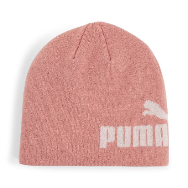 PUMA Puma Essentials Logo Cuffless Beanie Hat Youth, Pink, Size Youth, Accessories