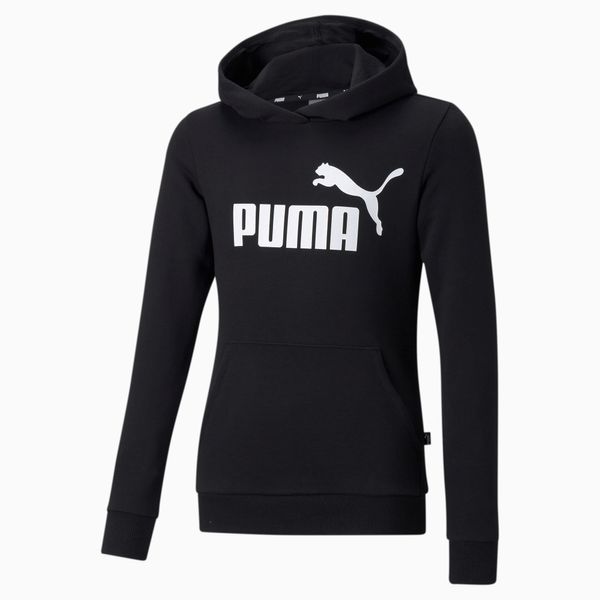 PUMA PUMA Essentials Logo Youth Hoodie, Black