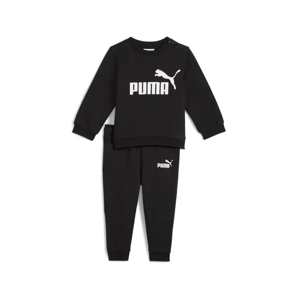 PUMA PUMA Essentials Minicats Crew Set Toddler, Clothing, Black, 3-4Y