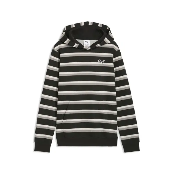 PUMA PUMA Essentials Printed Hoodie Youth, Sweatshirts, Black, 15-16Y