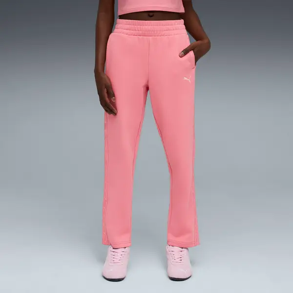 PUMA PUMA Essentials Tape High-Waist Relaxed Sweatpants Youth, Clothing, Wild Pink, 15-16Y