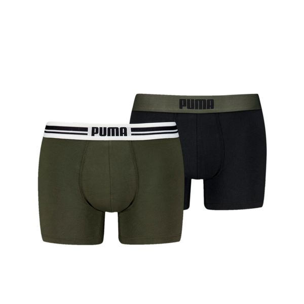 PUMA Puma Everyday's Boxer Briefs 2 pack, Brown, Clothing