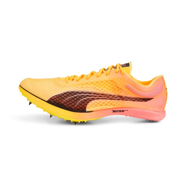 PUMA Puma evo SPEED Distance Nitro Elite Track and Field Spikes, Orange, Size 41, Shoes