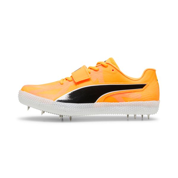 PUMA Puma evo SPEED High Jump 11 Ultraweave, Orange, Size 44, Shoes