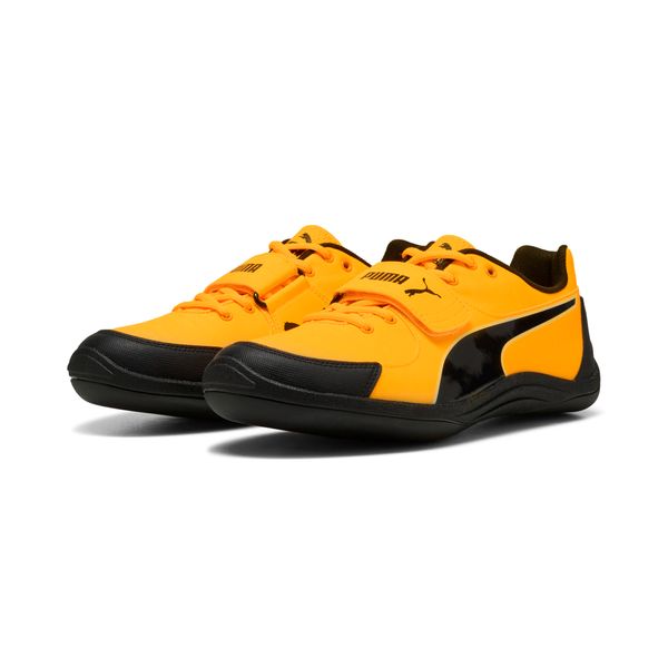 PUMA Puma evo SPEED Throw 10.5 Running Shoes, Orange, Size 43, Men