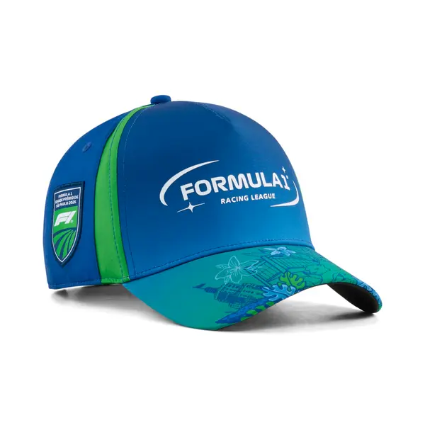 PUMA PUMA F1® Brazil Special Baseball Cap, Motorsport, Festival Blue, OSFA