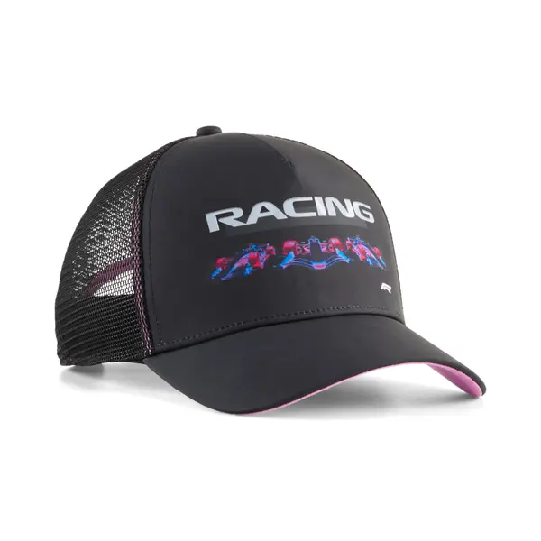 PUMA PUMA F1® Graphic Trucker Cap, Motorsport, Black, OSFA