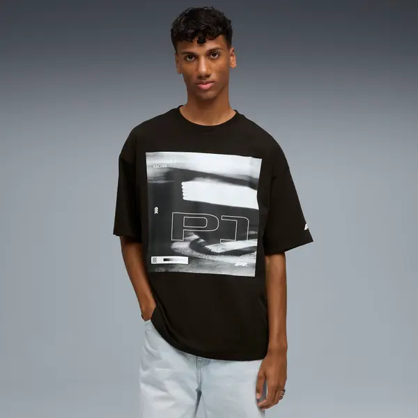 PUMA PUMA F1® Lifestyle Racing Tee Men, Clothing, Black, S