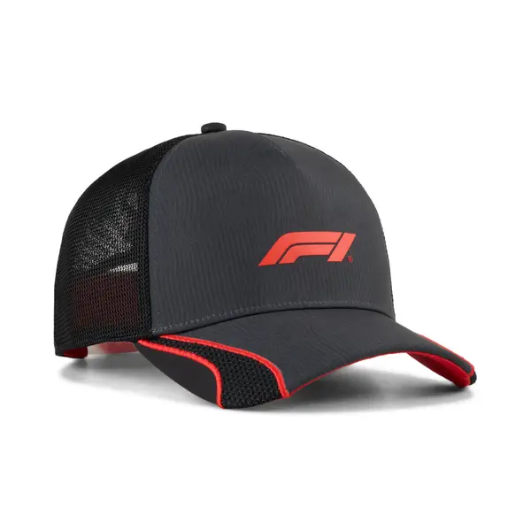 PUMA PUMA F1® Racing Trucker Cap, Accessories, Black, OSFA