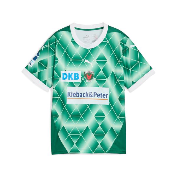 PUMA Puma FÃ¼chse Berlin 24/25 Home Jersey Youth, Green, Size 9-10Y, Clothing