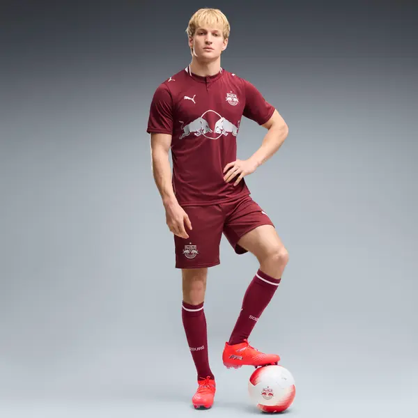 PUMA PUMA FC RB Salzburg 26/27 Shorts Men, Clothing, Regal Red/White, S